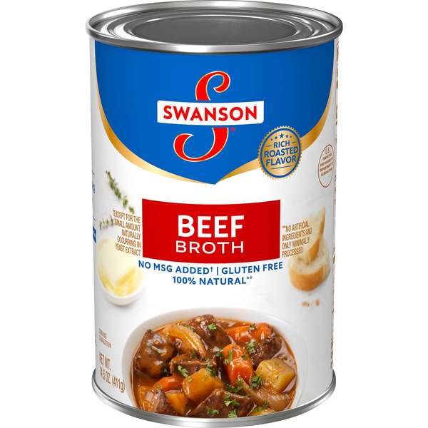 Swanson Soup Beef Broth 14.5 oz., PK24 000002421